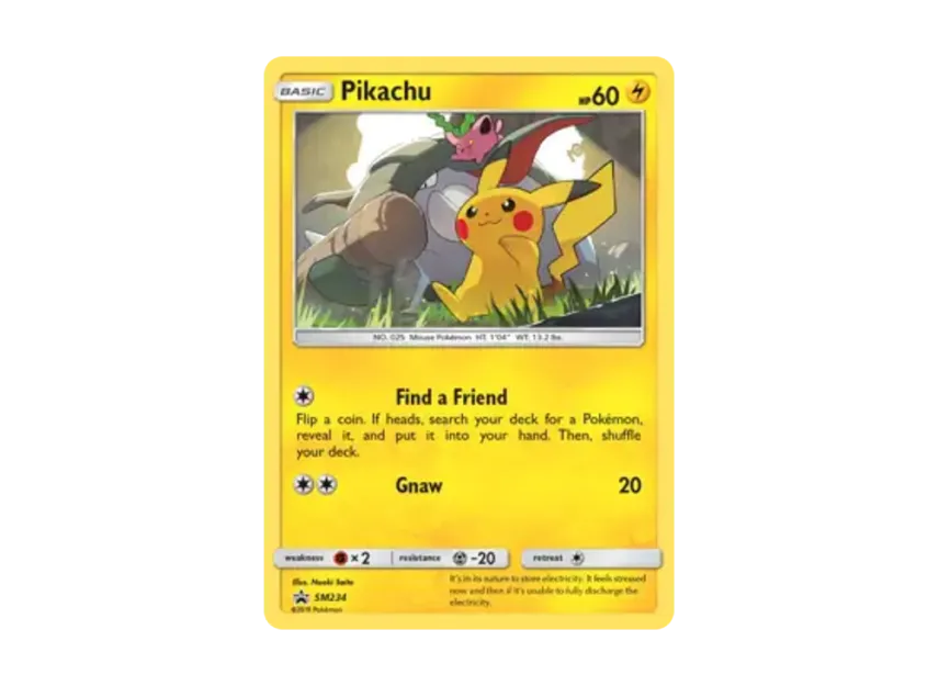 Pikachu P [SM234] (Sun & Moon "Promotional Card")