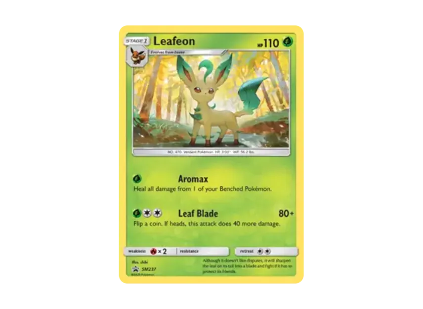 Leafeon P [SM237] (Sun & Moon "Promotional Card")