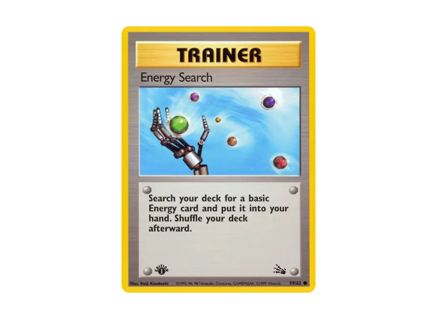 Energy Search C : 1ED [62-FOSSIL 59/62] [EN] (Base "Fossil")