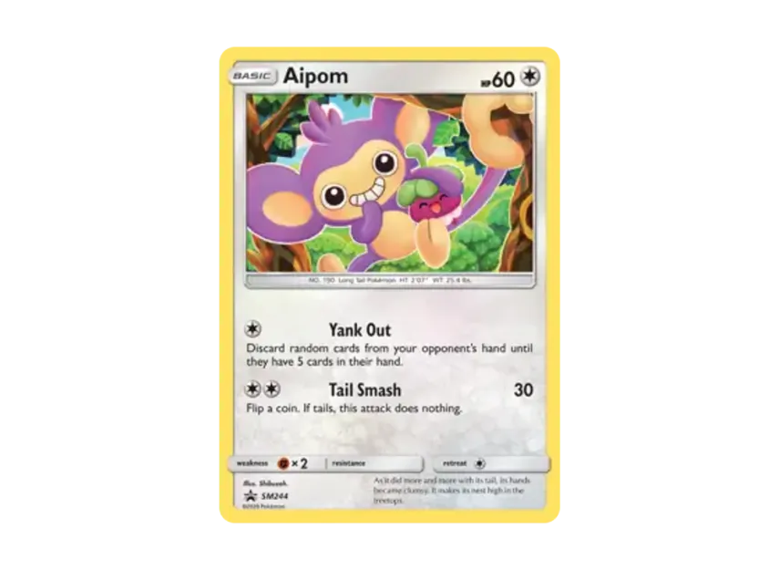 Aipom P [SM244] (Sun & Moon "Promotional Card")