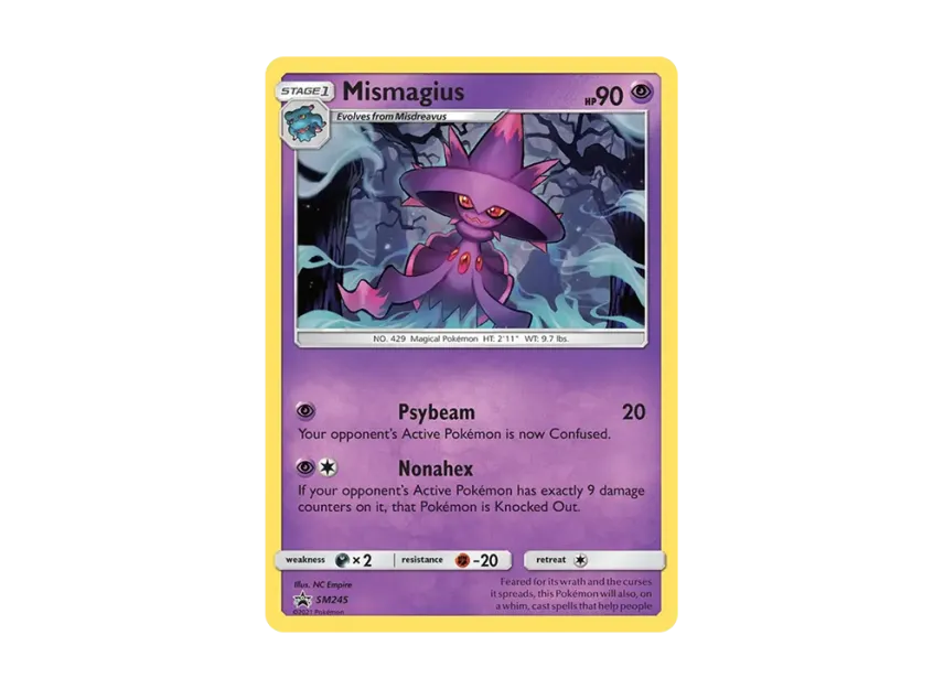 Mismagius P [SM245] (Sun & Moon "Promotional Card")