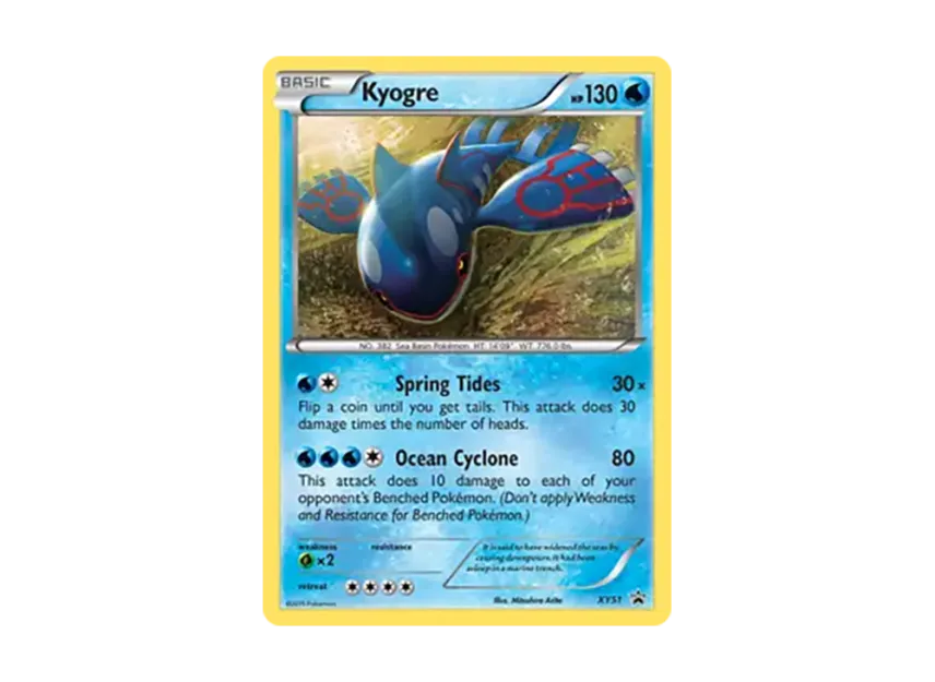 Kyogre P [XY51] (XY "Promotional Card")