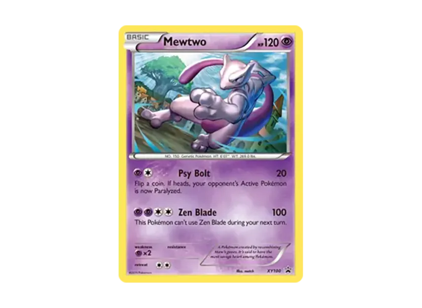 Mewtwo P [XY100] (XY "Promotional Card")