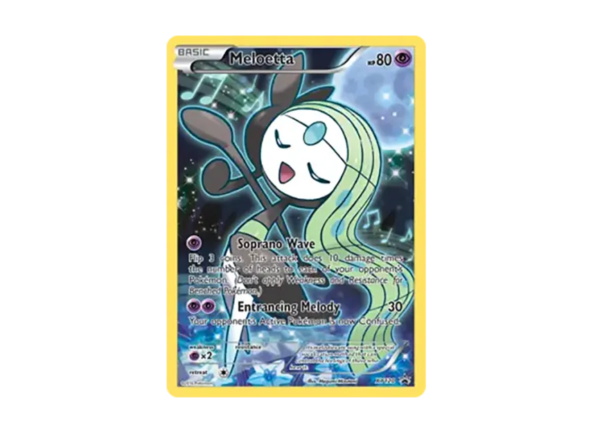 Meloetta P [XY120] (XY "Promotional Card")