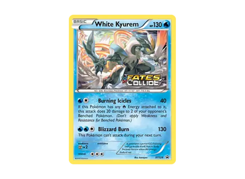 White Kyurem P [XY128] (XY "Promotional Card")