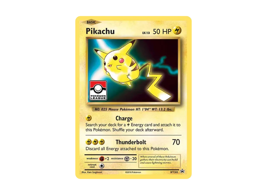 Pikachu P [XY202] (XY "Promotional Card")