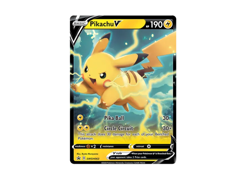 Pikachu V P [SWSH063] (Sword & Shield "Promotional Card")