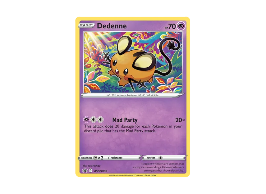 Dedenne P [SWSH080] (Sword & Shield "Promotional Card")