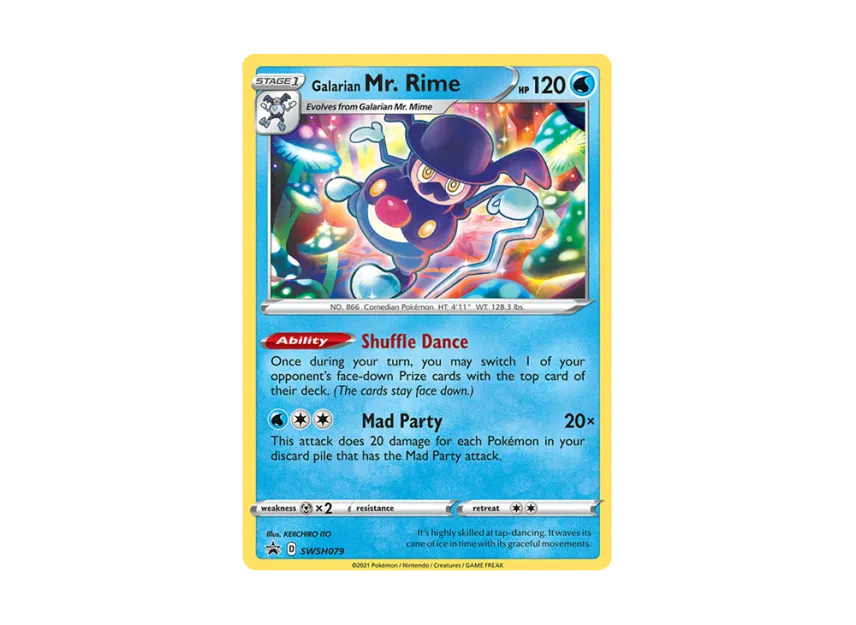 Galarian Mr. Rime P [SWSH079] (Sword & Shield "Promotional Card")
