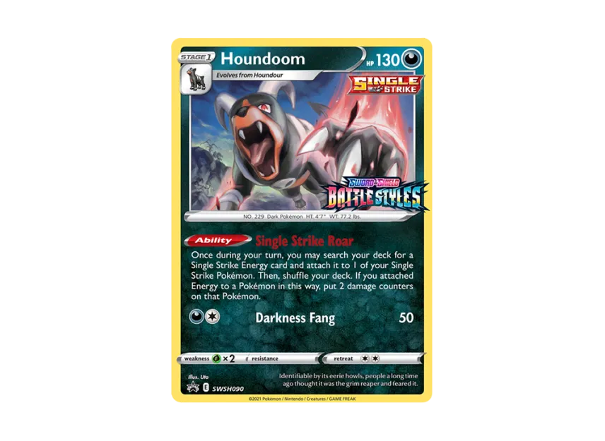 Houndoom P [SWSH090] (Sword & Shield "Promotional Card")