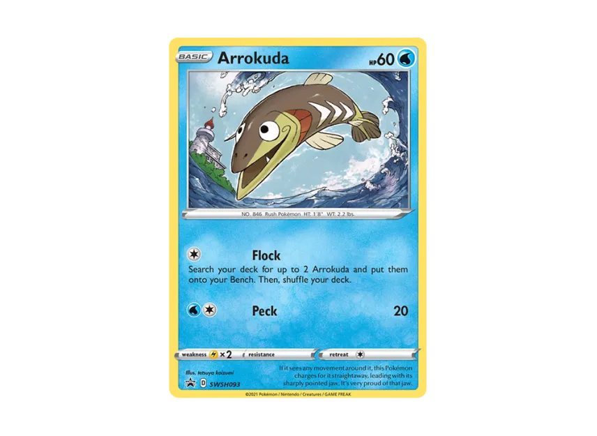 Arrokuda P [SWSH093] (Sword & Shield "Promotional Card")