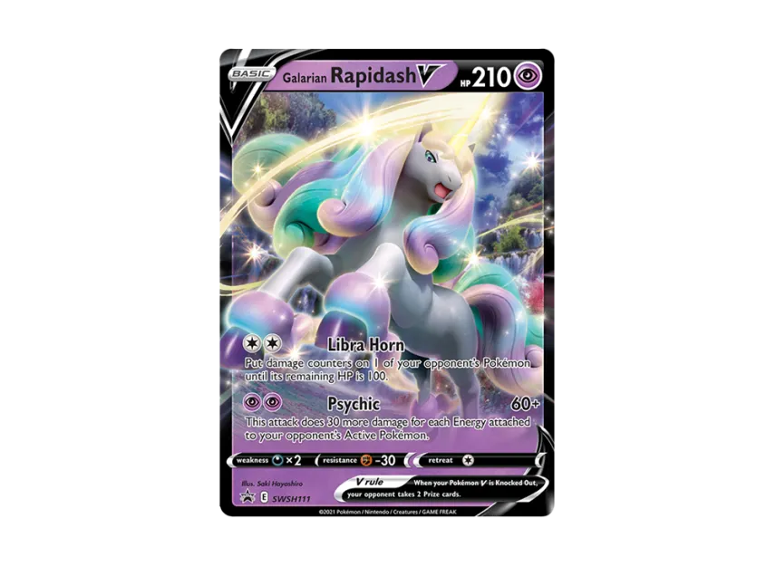 Galarian Rapidash V P [SWSH111] (Sword & Shield "Promotional Card")