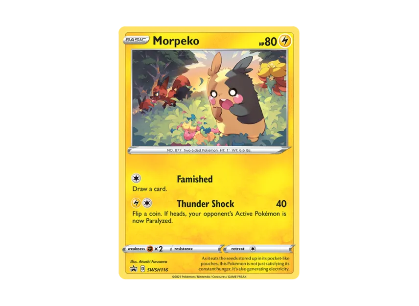 Morpeko P [SWSH116] (Sword & Shield "Promotional Card")