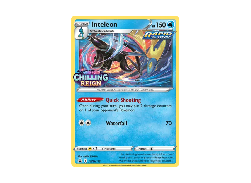 Inteleon P [SWSH113] (Sword & Shield "Promotional Card")