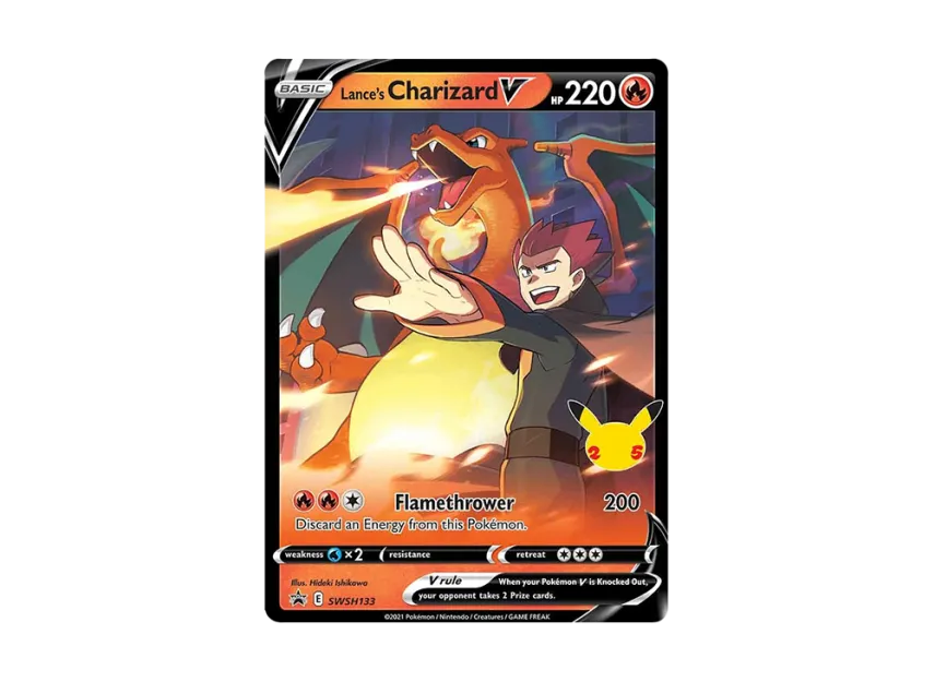 Lance's Charizard V P [SWSH133] (Sword & Shield "Promotional Card")