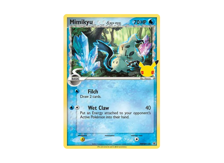 Mimikyu P [SWSH136] (Sword & Shield "Promotional Card")