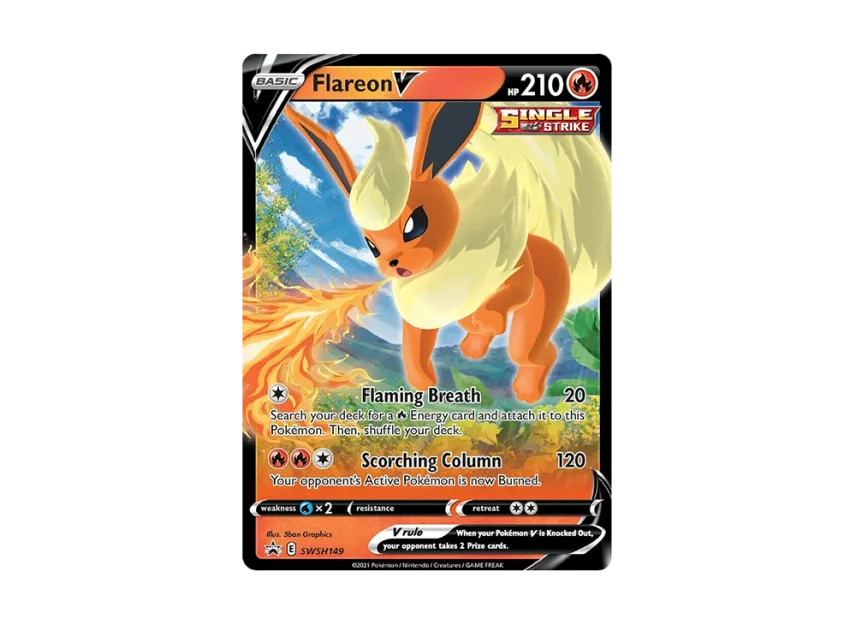 Flareon V P [SWSH149] (Sword & Shield "Promotional Card")
