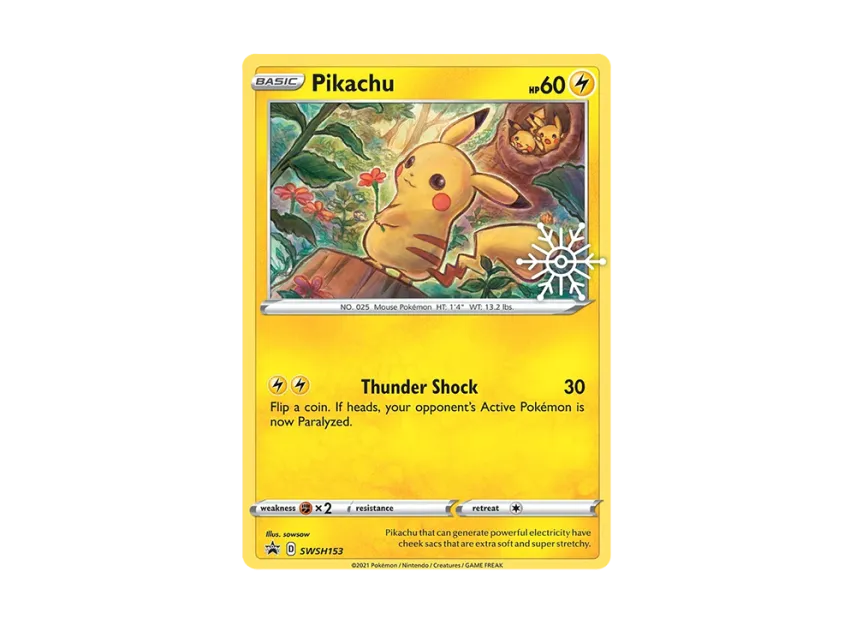 Pikachu P [SWSH153] (Sword & Shield "Promotional Card")