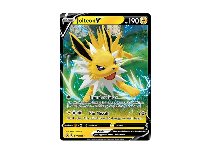 Jolteon V P [SWSH151] (Sword & Shield "Promotional Card")