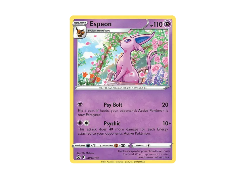 Espeon P [SWSH174] (Sword & Shield "Promotional Card")