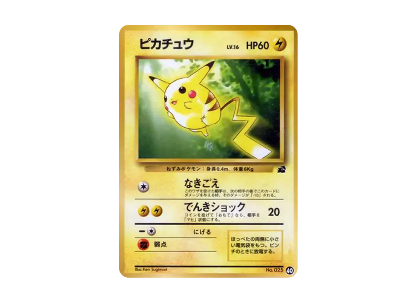 Pikachu : Old Back [PMCGI 40] ("Intro Pack")