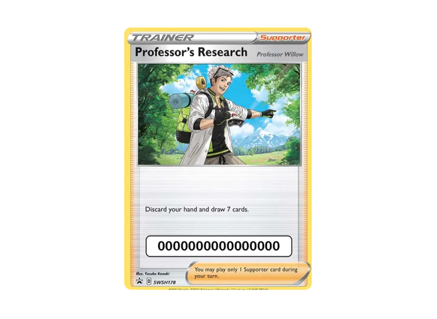 Professor's Research P [SWSH178] (Sword & Shield "Promotional Card")
