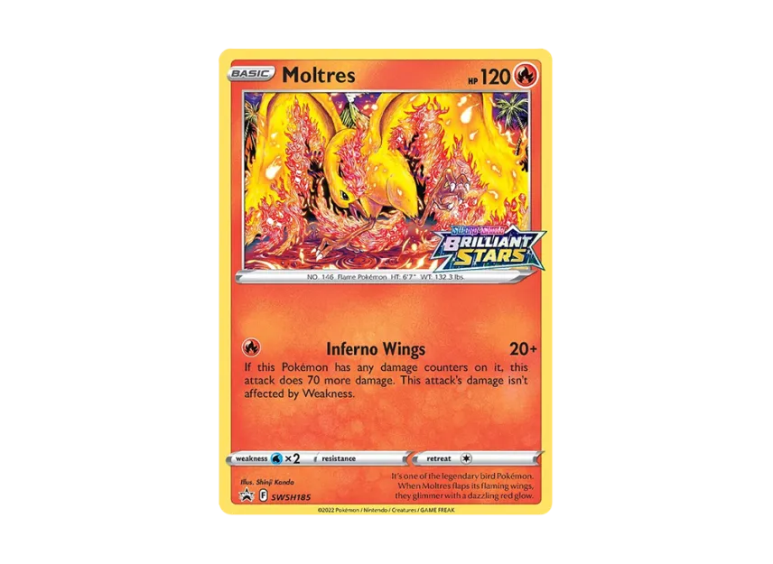 Moltres P [SWSH185] (Sword & Shield "Promotional Card")