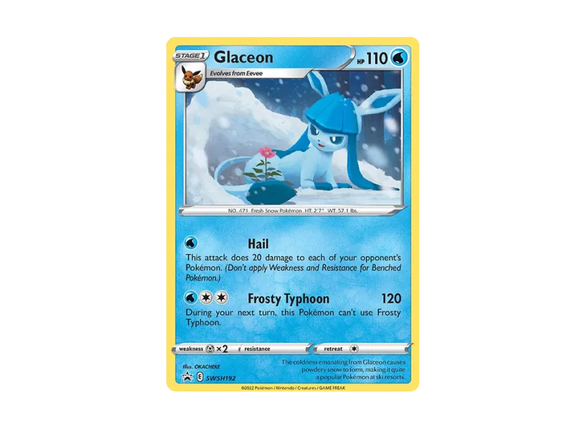 Glaceon P [SWSH192] (Sword & Shield "Promotional Card")