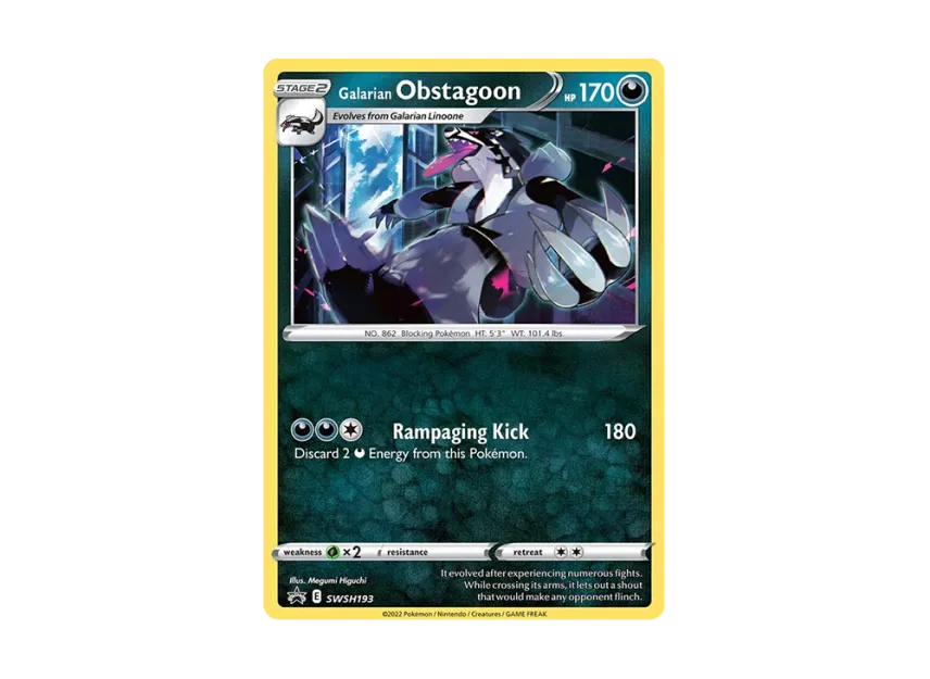 Galarian Obstagoon P [SWSH193] (Sword & Shield "Promotional Card")