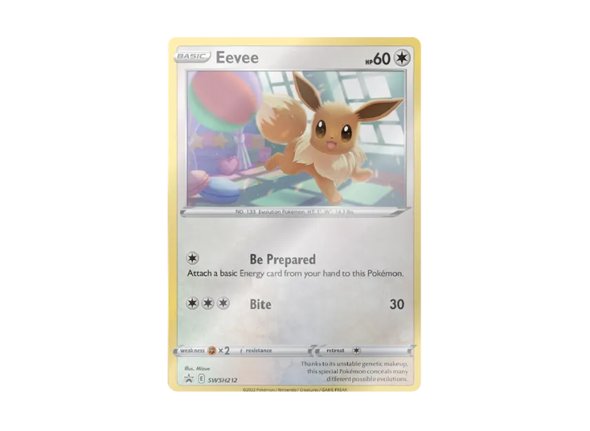 Eevee P [SWSH212] (Sword & Shield "Promotional Card")
