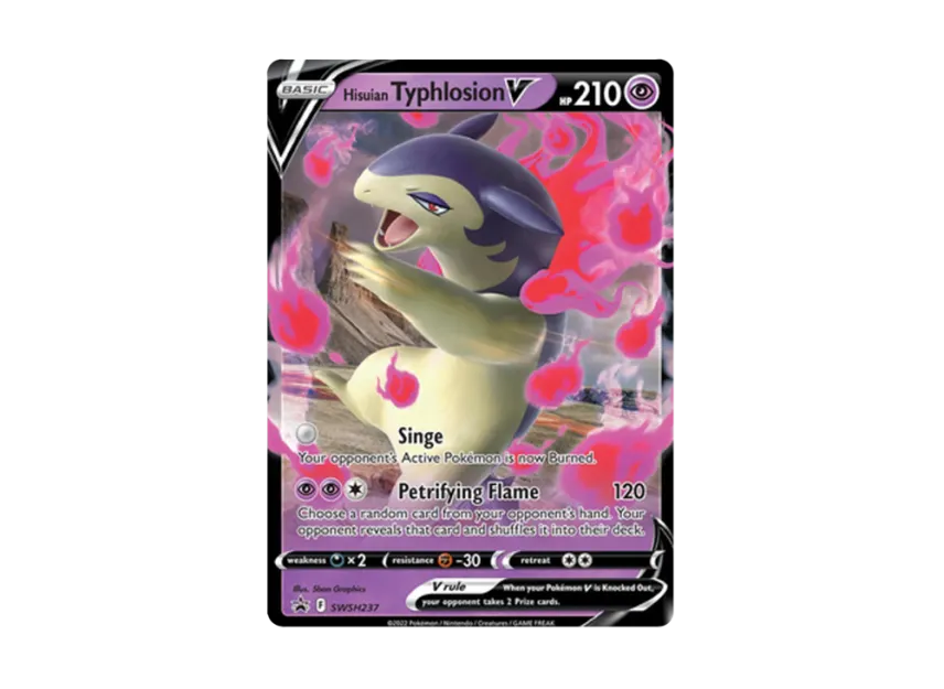 Hisuian Typhlosion V P [SWSH237] (Sword & Shield "Promotional Card")