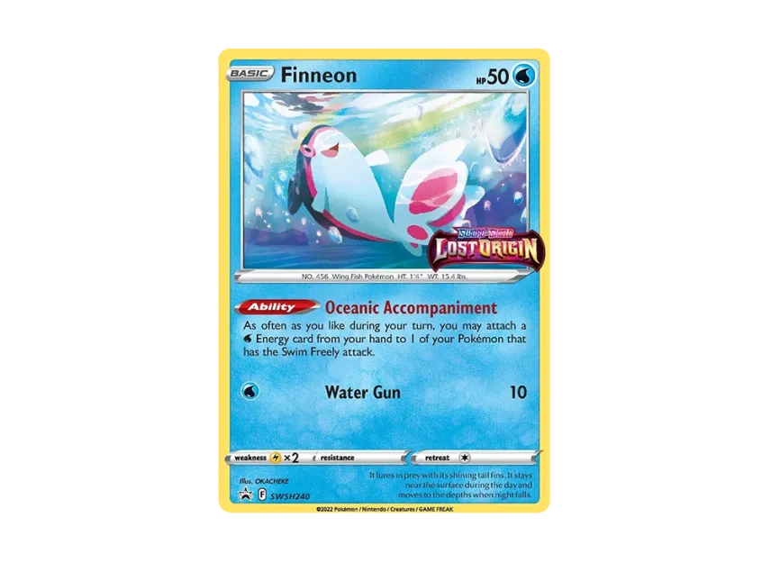 Finneon P [SWSH240] (Sword & Shield "Promotional Card")