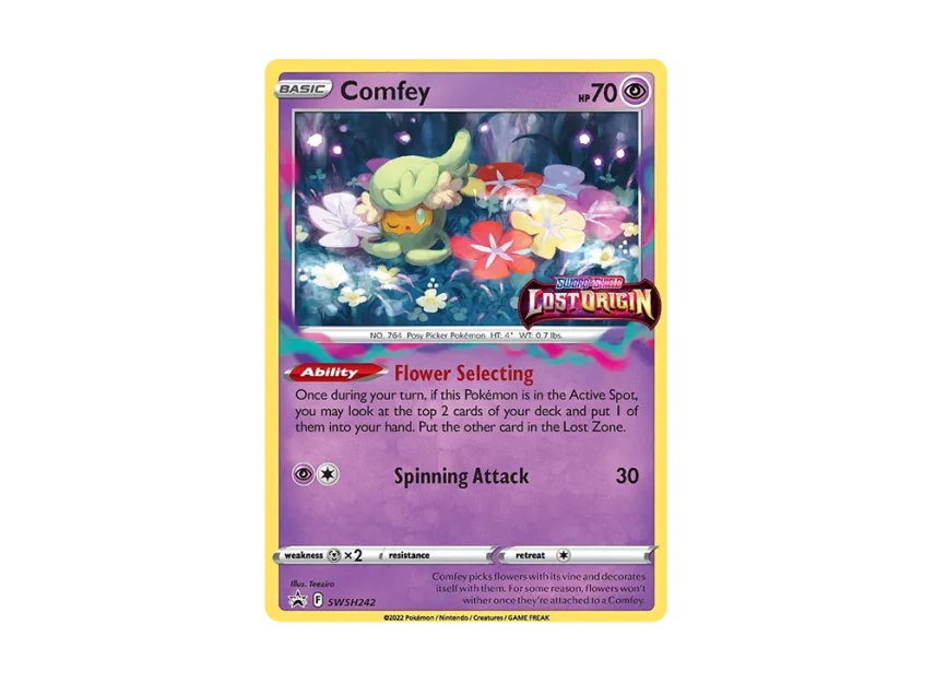 Comfey P [SWSH242] (Sword & Shield "Promotional Card")