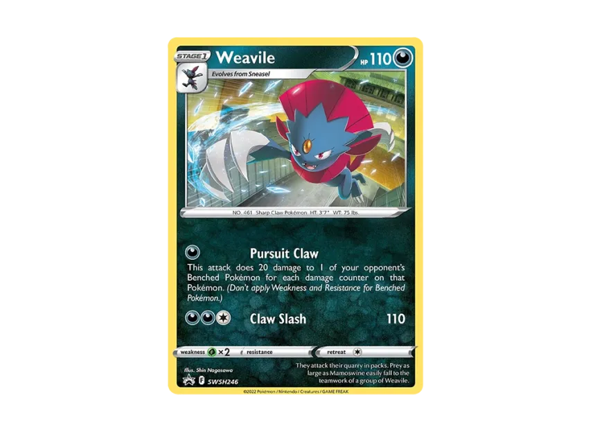 Weavile P [SWSH246] (Sword & Shield "Promotional Card")