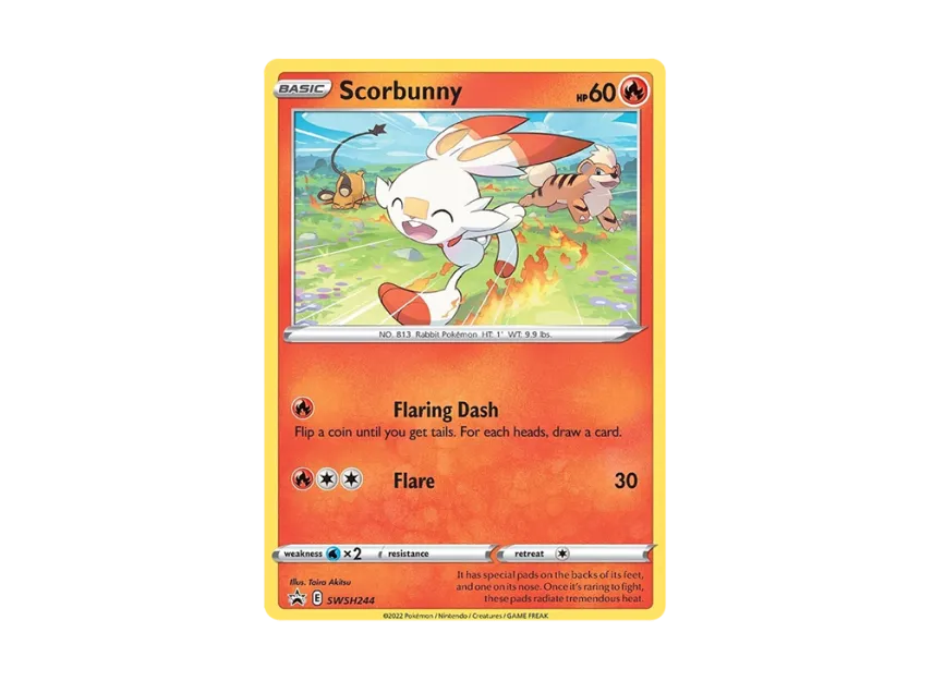 Scorbunny P [SWSH244] (Sword & Shield "Promotional Card")