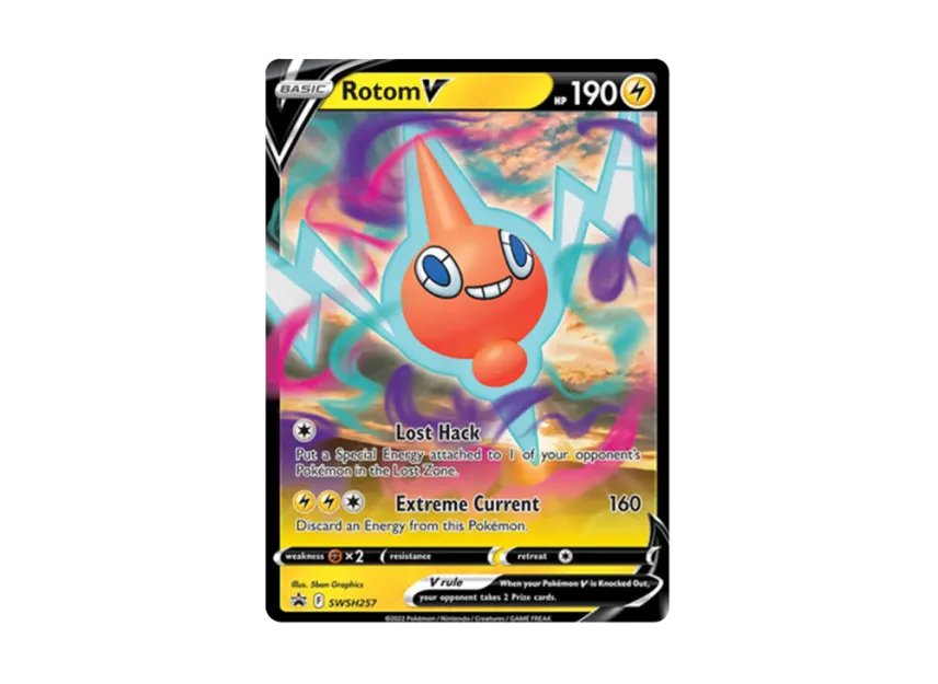 Rotom V P [SWSH257] (Sword & Shield "Promotional Card")