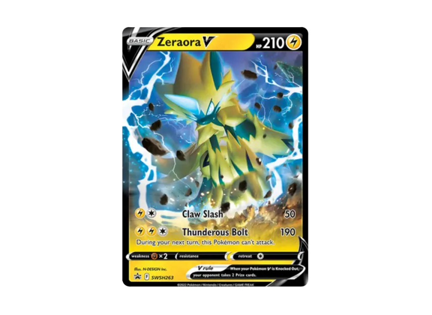 Zeraora V P [SWSH263] (Sword & Shield "Promotional Card")