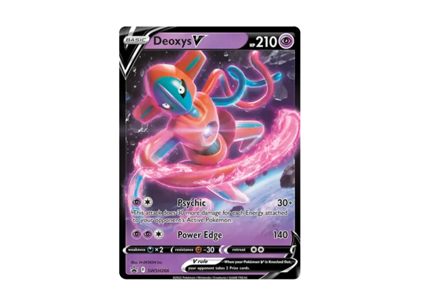 Deoxys V P [SWSH266] (Sword & Shield "Promotional Card")
