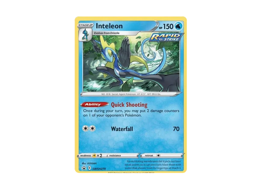 Inteleon P [SWSH279] (Sword & Shield "Promotional Card")
