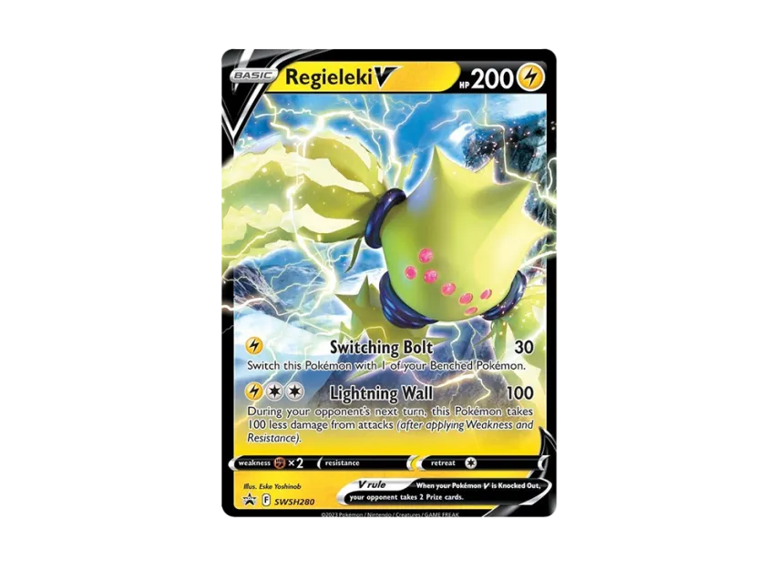 Regieleki V P [SWSH280] (Sword & Shield "Promotional Card")