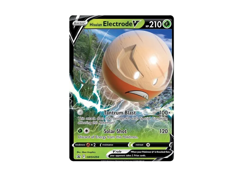 Hisuian Electrode V P [SWSH294] (Sword & Shield "Promotional Card")