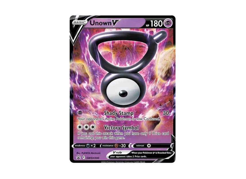 Unown V P [SWSH300] (Sword & Shield "Promotional Card")
