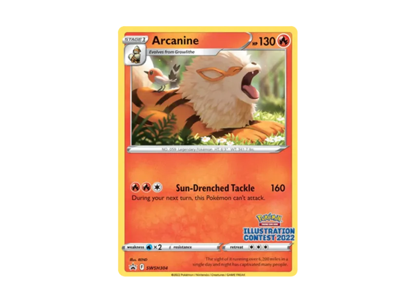 Arcanine P [SWSH304] (Sword & Shield "Promotional Card")