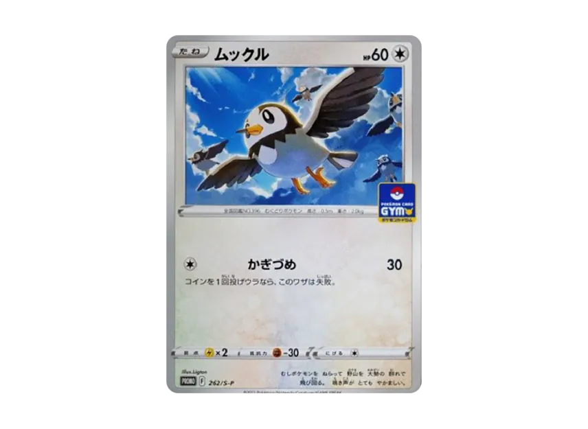 Starly : PROMO P [S-P 262] (Pokemon Card Game Sword & Shield Promo Card Pack "9th edition")