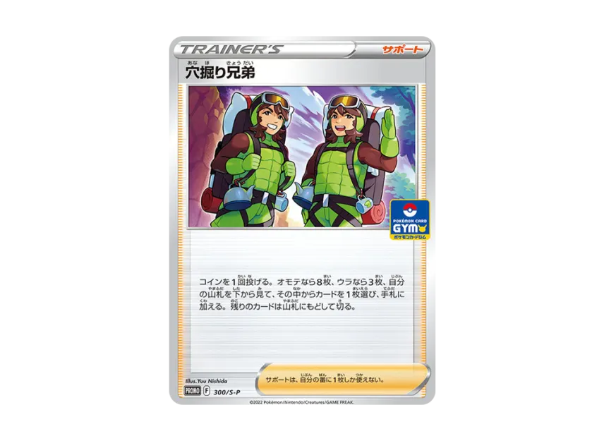 Digging Duo P [S-P 300/S-P] (Pokemon Card Game Sword & Shield Promo Card Pack "11th edition")
