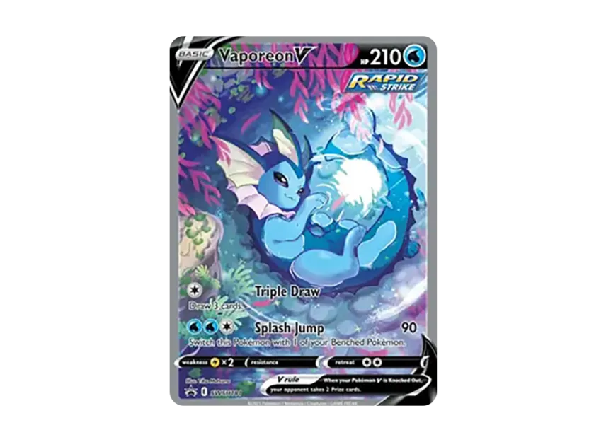 Vaporeon V P [SWSH181] (Sword & Shield "Vaporeon VMAX Premium Collection Box")
