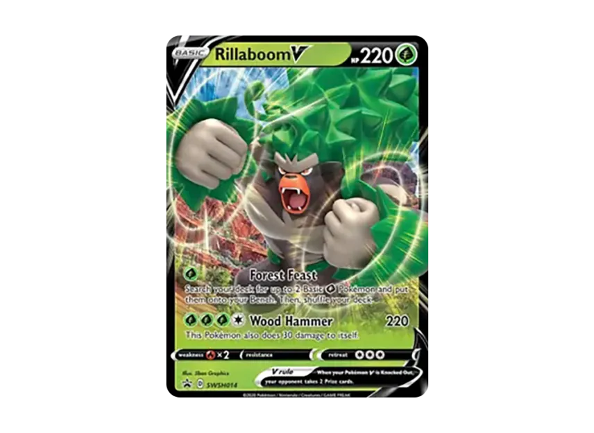 Rillaboom V P [SWSH014] (Sword & Shield "Promotional Card")