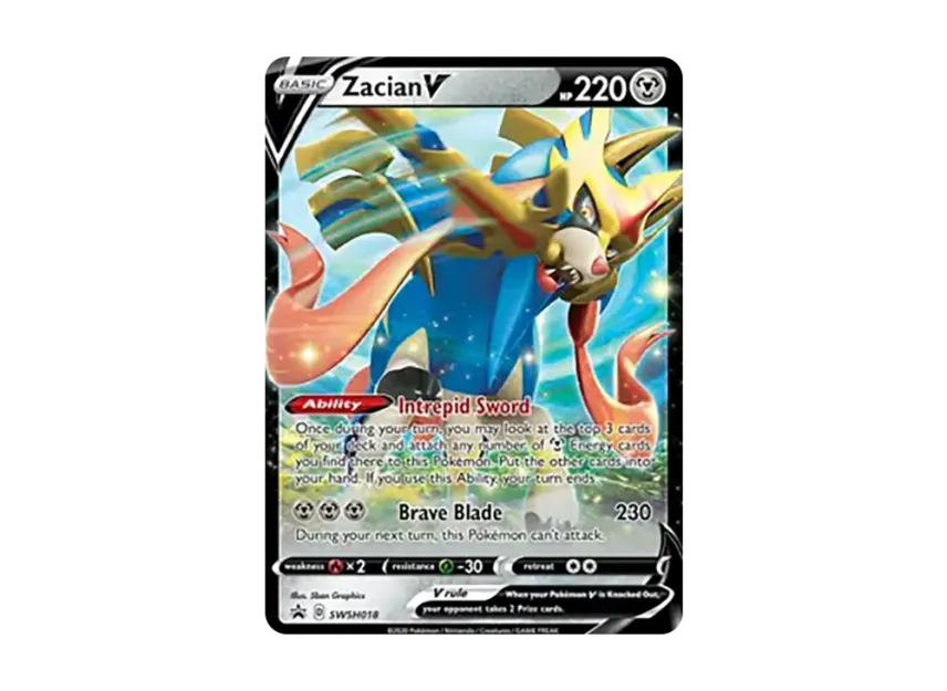 Zacian V P [SWSH018] (Sword & Shield "Promotional Card")