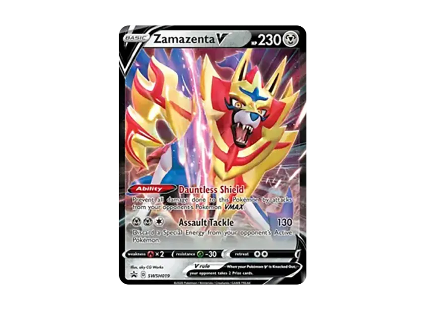 Zamazenta V P [SWSH019] (Sword & Shield "Promotional Card")