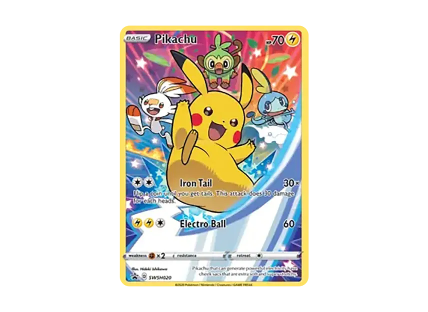 Pikachu P [SWSH020] (Sword & Shield "Promotional Card")